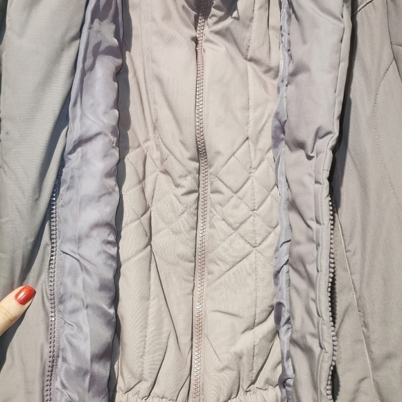 Vintage Purple Quilted Coat - Picture 5 of 15